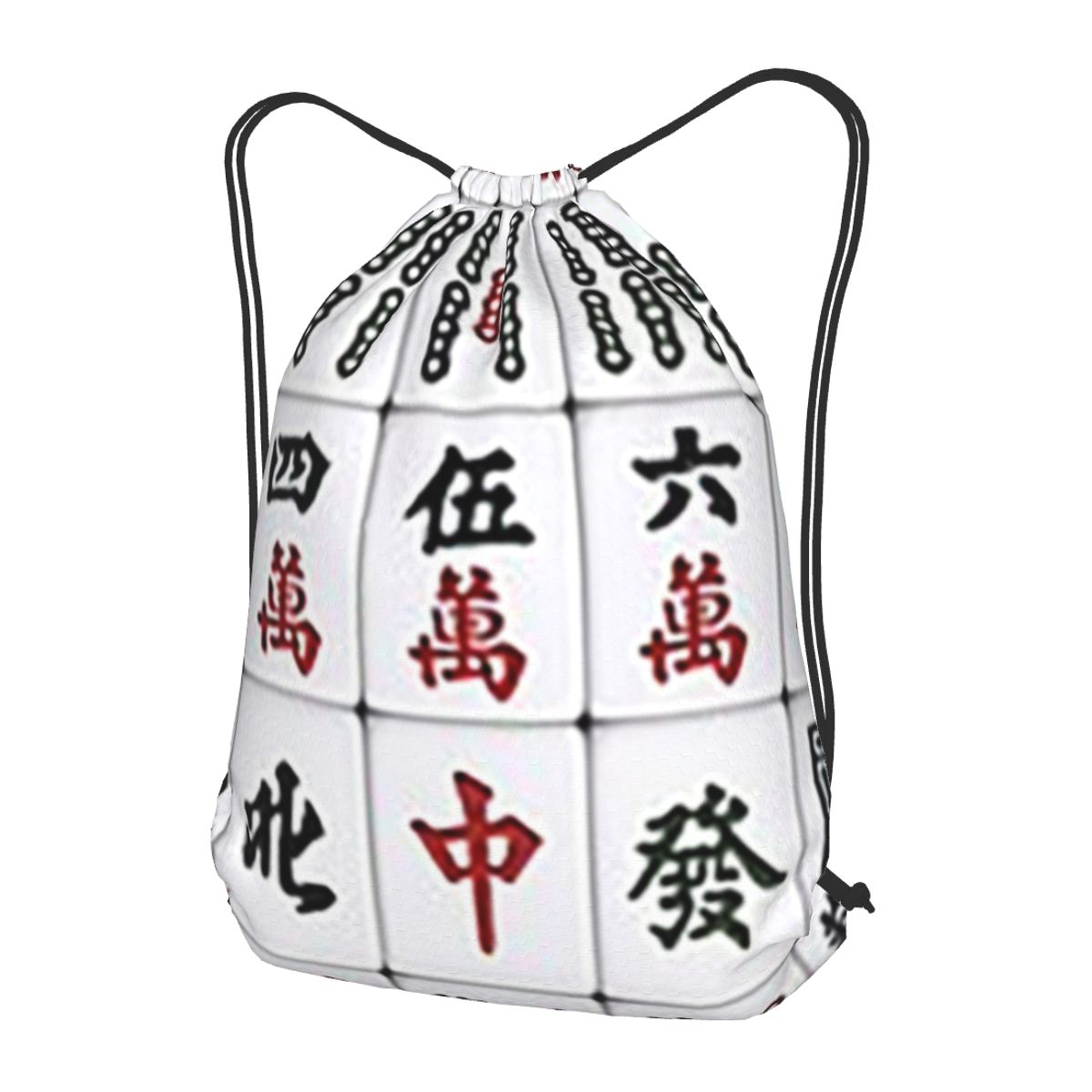 Tile Bag Drawstring - Рюкзаки с узором в виде плиток