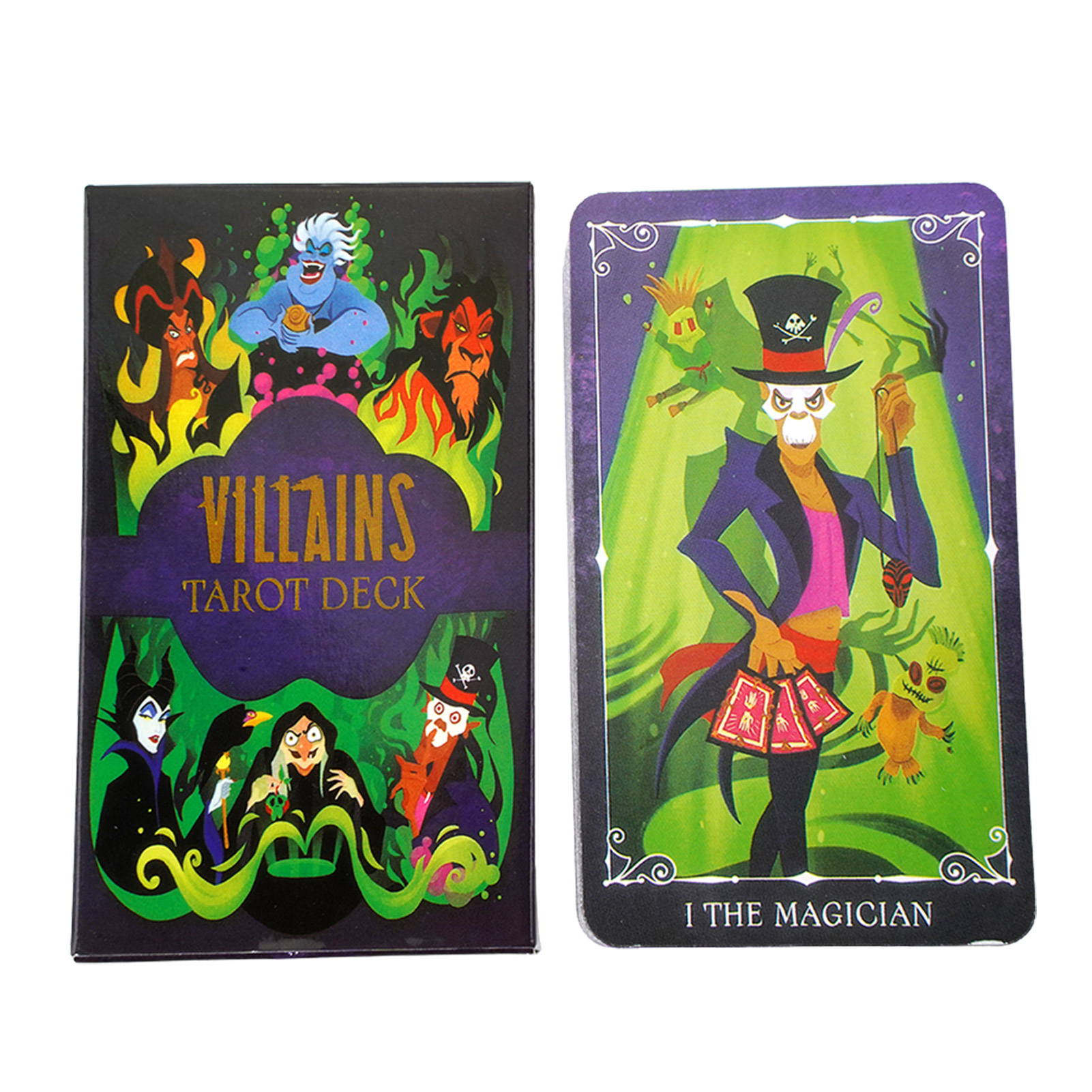 Board Game Villainous - Таро-карточка, таинственные комиксы для гадания, Таро-карточка