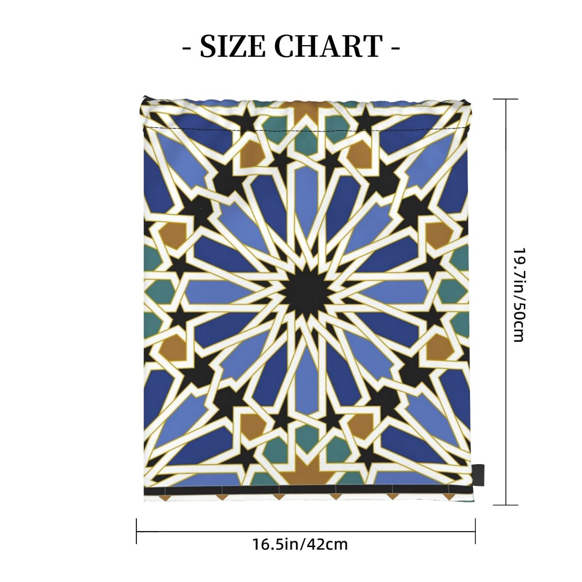 Рюкзаки-мешки Arabe Tile I: мн – обзор и цена Tile Bag Drawstring
