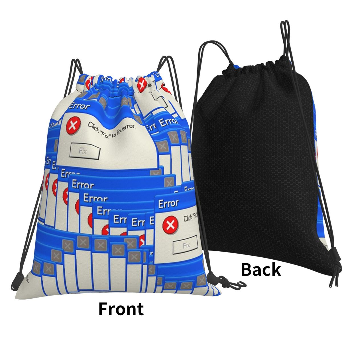 Рюкзаки-мешки с принтом Window – обзор и цена Tile Bag Drawstring