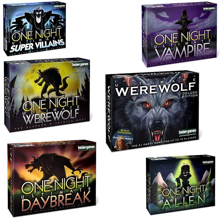 Игра для вечеринок One Night U – обзор и цена Board Game Villainous