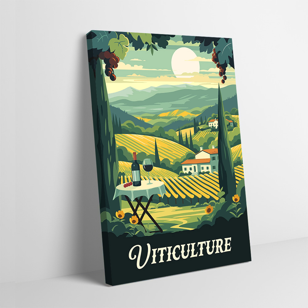Постер с принтом по мотивам на – обзор и цена Board Game Viticulture