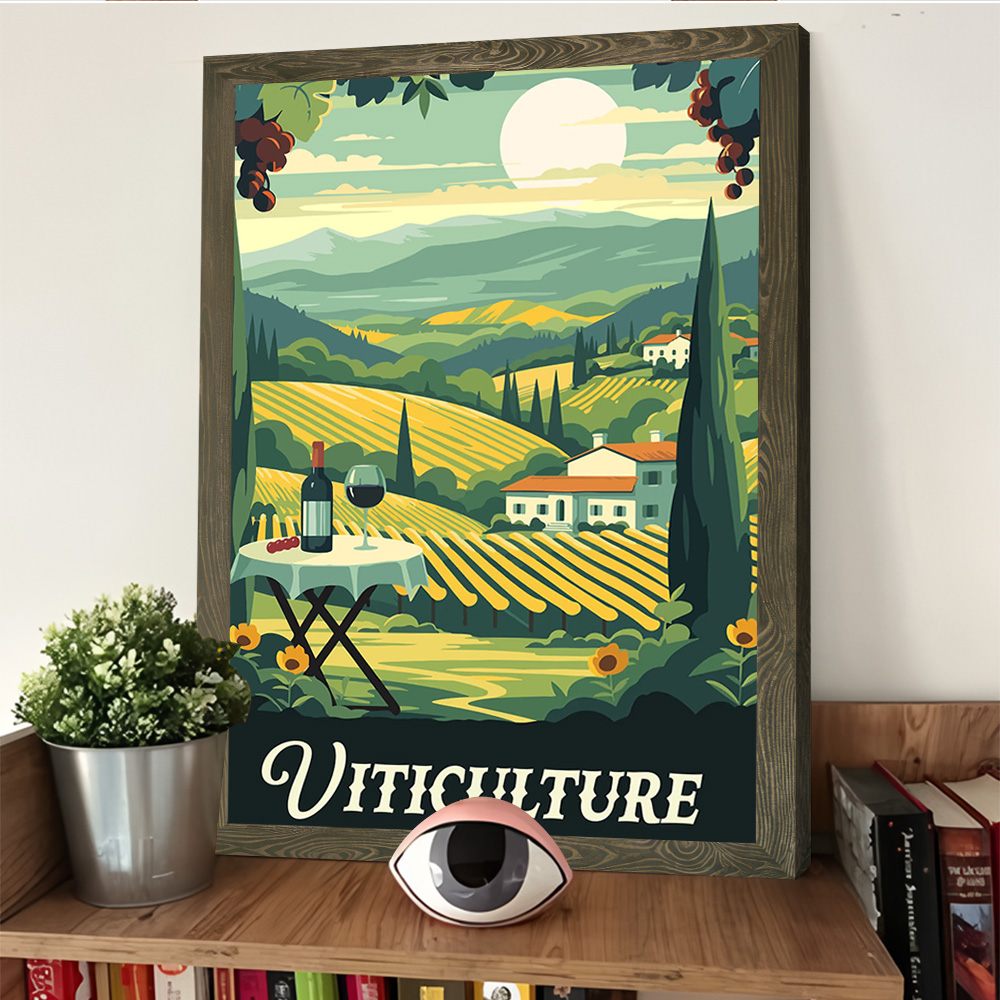 Постер с принтом по мотивам на – обзор и цена Board Game Viticulture