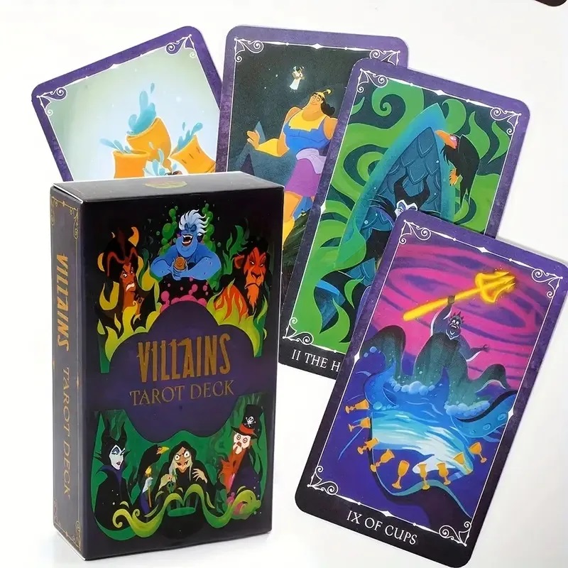 78 шт., колоды Таро для злодее – обзор и цена Board Game Villainous