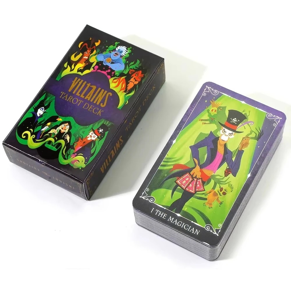 78 шт., колоды Таро для злодее – обзор и цена Board Game Villainous