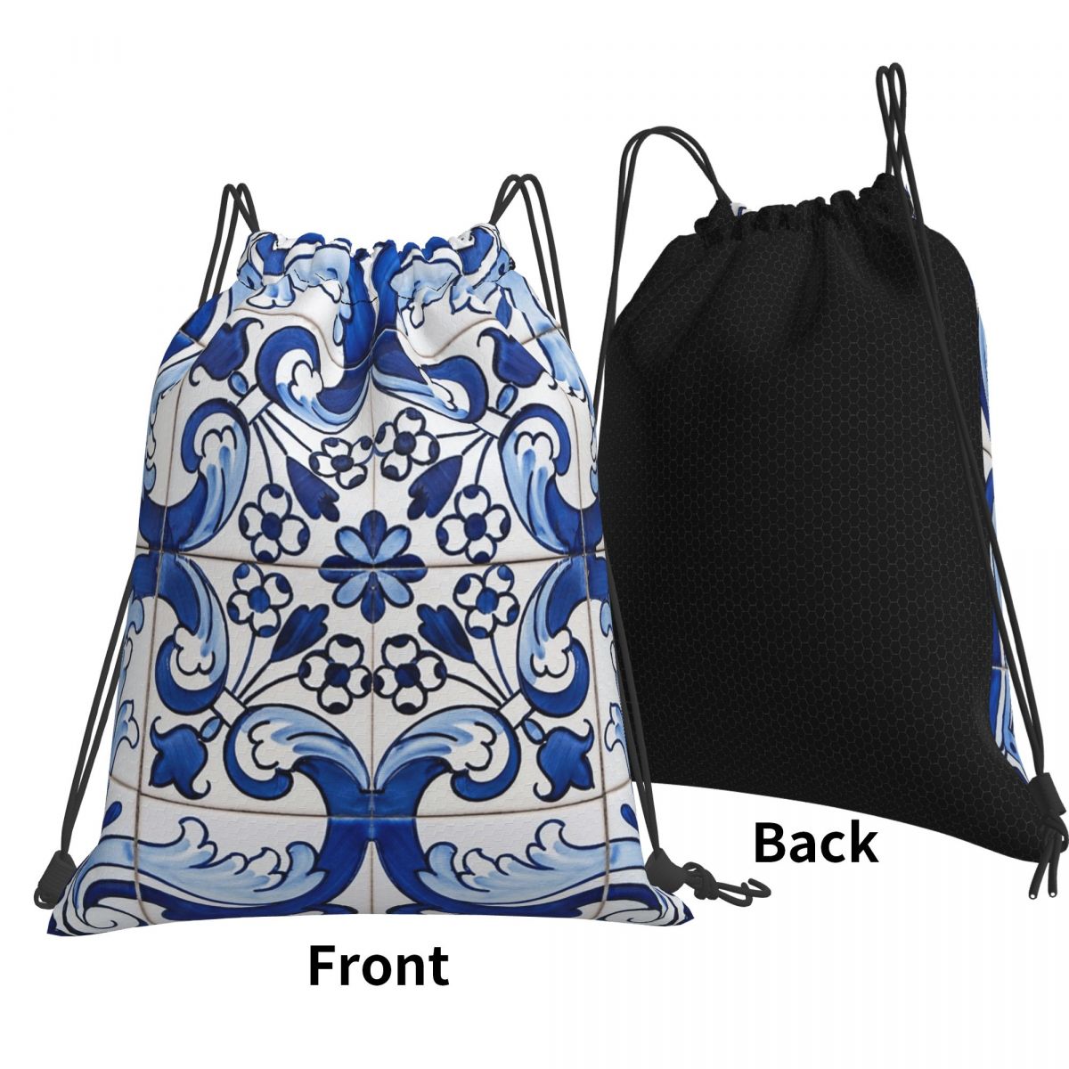 Антикварные классические рюкза – обзор и цена Tile Bag Drawstring